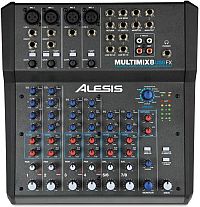 Alesis MultiMix 8 USB FX | 8-Channel Mixer with Effects & USB Audio Interface