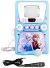 Sakar Frozen CD/CDG Karaoke Machine with Christmas Pack & 2 Mics